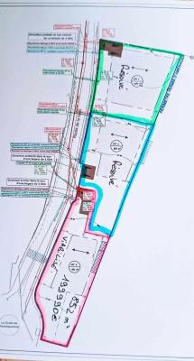 Terrain constructible 852 m²