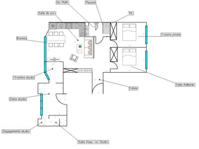 Vente Bureau Digne-les-Bains - Réf. 10777  - Mandataire immobilier Corinne Gruber - image 25