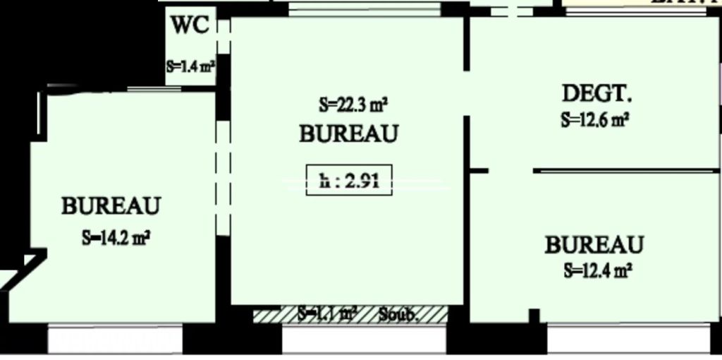Vente Vente Bureau Ivry-sur-Seine - Réf. 9843  - Mandataire immobilier Jérôme Karsenti - image 1