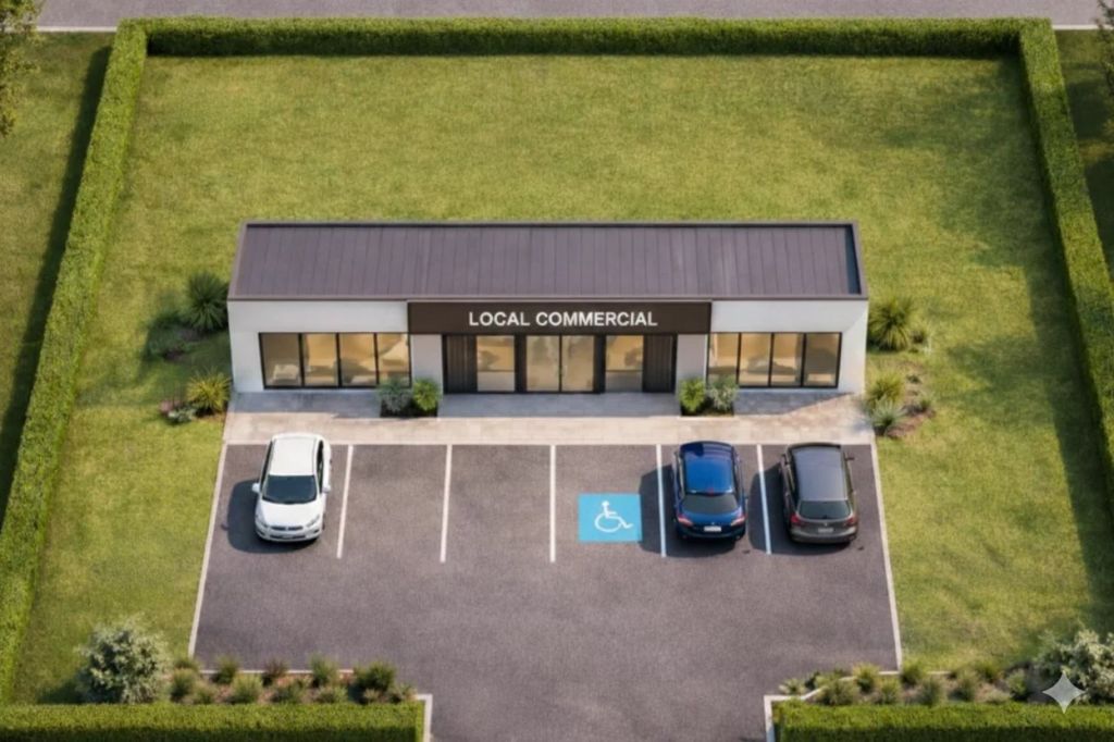 Terrain commercial 252 m²