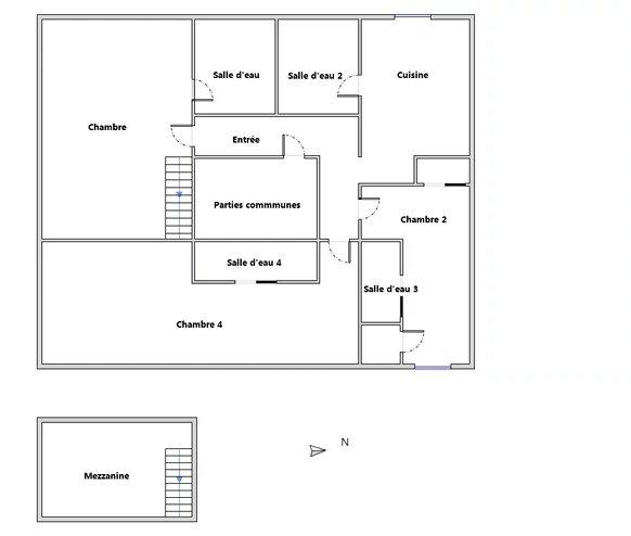 Appartement 59.67 m²