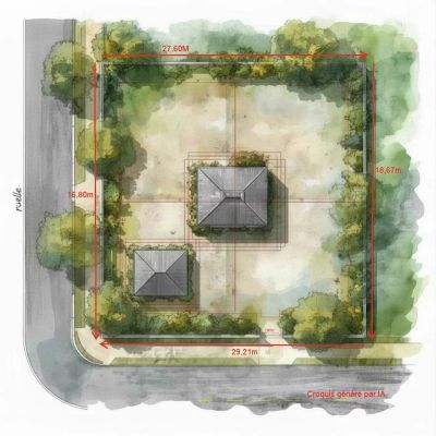 Vente Terrain constructible Les Avirons - Réf. 12818  - Mandataire immobilier Karen Payen - image 2